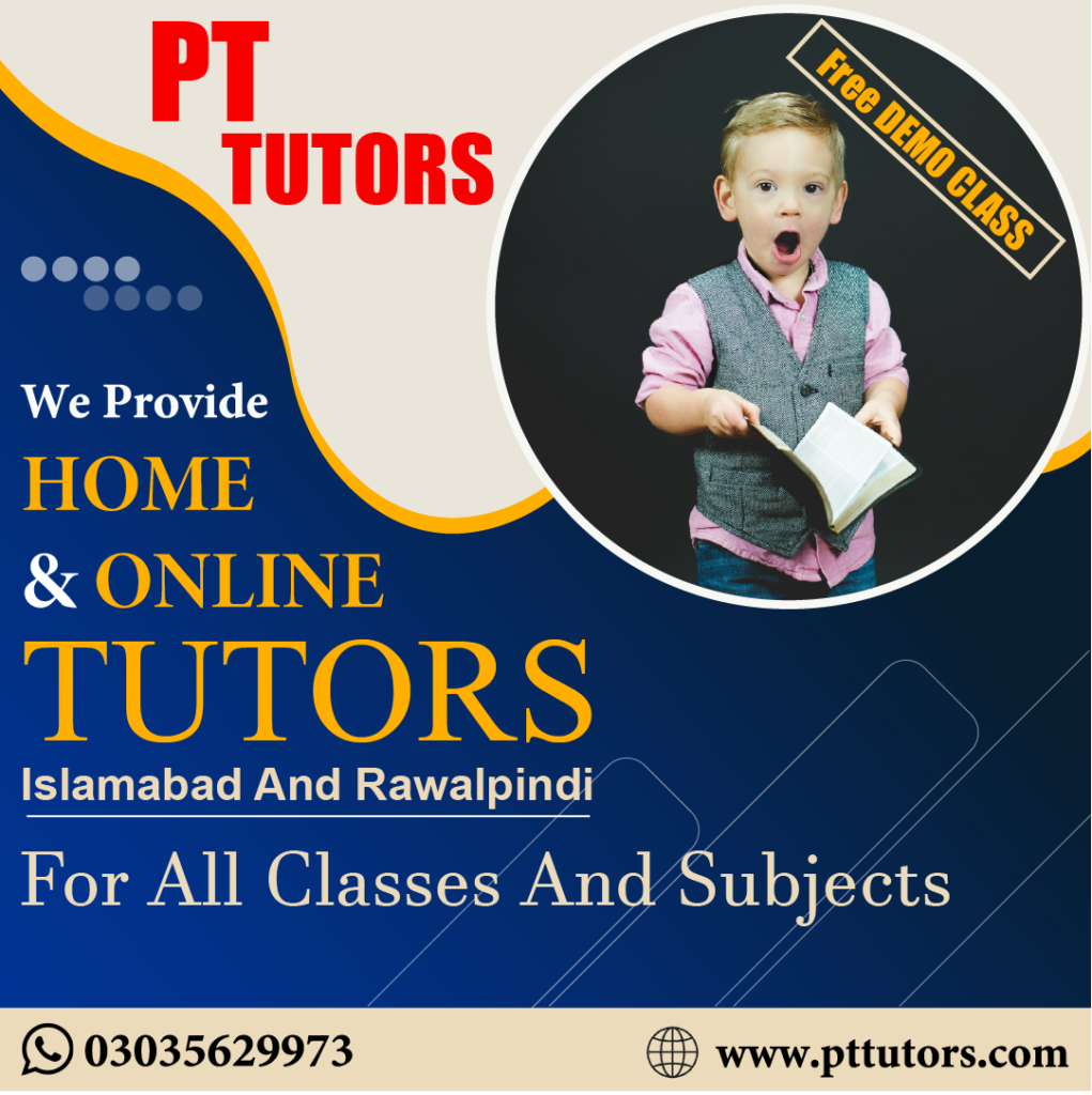 Home tutor in Rawalpindi